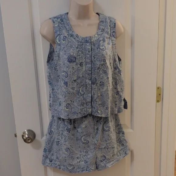 Vintage Victoria's Secret Country Floral Pajama Set - Picture 1 of 12